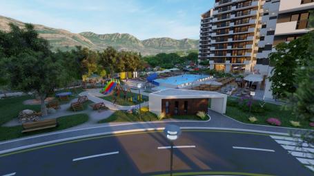 Prodaja Stanova u Novom Luksuznom Kompleksu - Bjeliši, Bar (DVOSOBAN APARTMAN 72m2)
