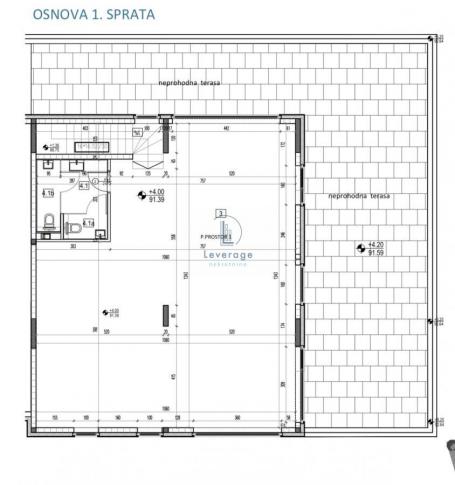 Surčin, Lokal, 258,32 m2 + 111m2 terasa