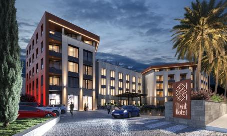 Moderan studio u novom hotelu u Tivtu – idealna investicija uz more