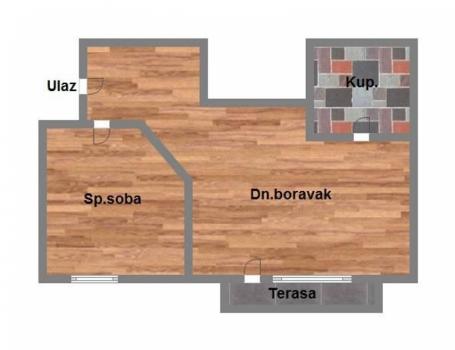 Odličan raspored - 38m2 -