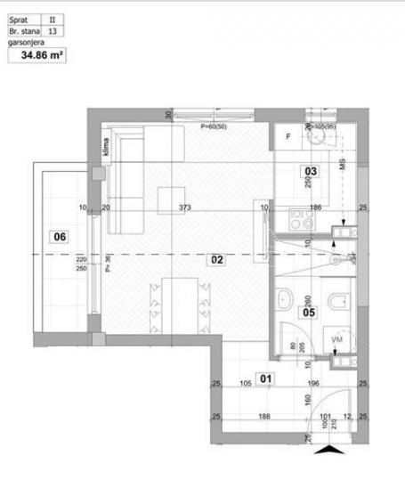 NOVI SAD - TELEP JUŽNI - 35. 00 m2