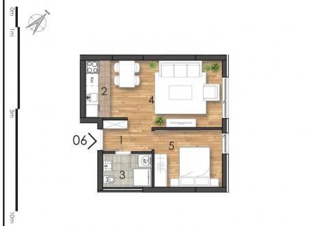 NOVI SAD - TELEP - 36. 52 m2