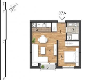 NOVI SAD - TELEP - 34. 89 m2