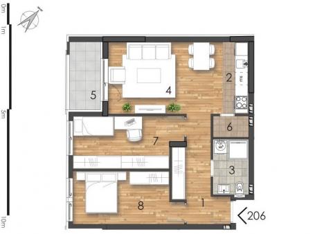 NOVI SAD - TELEP - 64. 62 m2