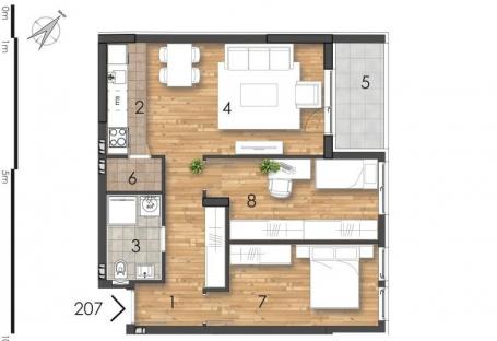 NOVI SAD - TELEP - 64. 71 m2