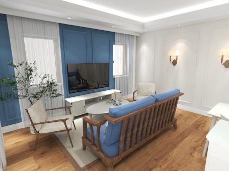 Jednosoban stan, 59 m2, Risan, Kotor