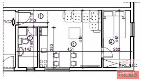 ADICE, 32m2, Jednoiposoban, Izgradnja