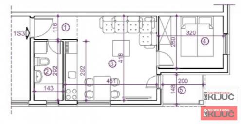 ADICE, 35m2, Jednoiposoban, Izgradnja