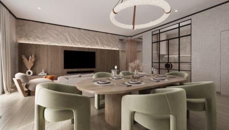 Trosoban stan 114. 57m2 u novom stambeno poslovnoj zgradi-Budva, Adok