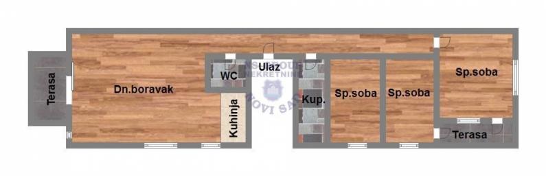 Četvorosoban stan na Veterničkoj rampi!