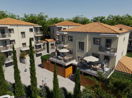 Dvosoban stan 49. 64m2 u Novom Stambenom Kompleksu u Izgradnji - Lastva Grbaljska, Budva
