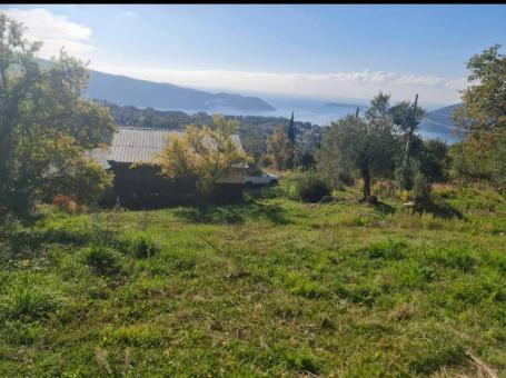 Urbanizovan plac sa trajnim pogledom na more – 1. 058 m², Podi, Herceg Novi