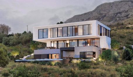 Reževići – Ekskluzivna vila 922m2 sa spektakularnim pogledom, bazenom i vrhunskim sadržajima