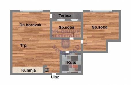 trosoban stari majur petrovaradin 57m2