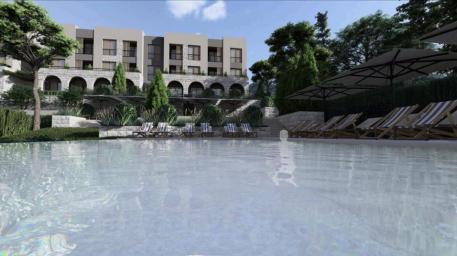 Jednosoban stan 51, 19 m² sa pogledom na more u luksuznom kompleksu sa bazenom i spa centrom – Kavač