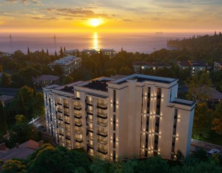 Udoban studio apartman u vrhunskom kompleksu u izgradnji u Bečićima