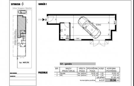 NOVI SAD - VETERNIK - 36. 00 m2