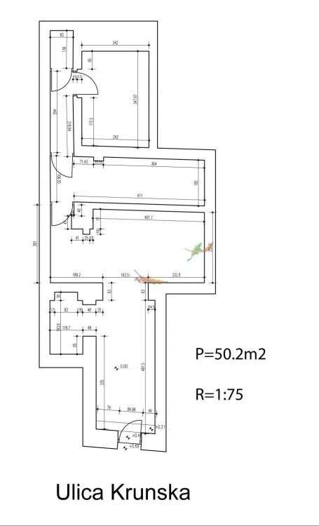 Vračar, Krunska, 50m2, pr, uknjižen, top lokacija, ekskluzivna prodaja ID#1789