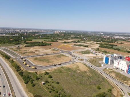 Građevinski plac u blizini Covid bolnice