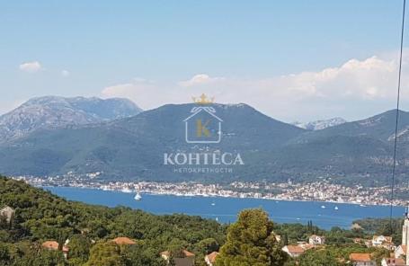 Urbanizovan plac, 455m2 u Radovićima sa prelijepim pogledom na more