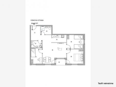 ZVEZDARA MIRIJEVO 80m2 , (L) , 146200e