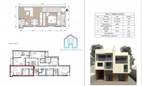 Prodaja, Stan, 42m2 , Telep