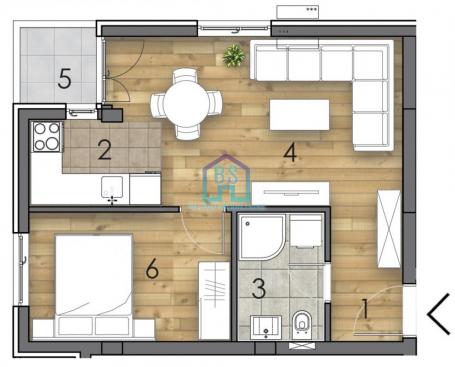 Prodaja, Stan, 41m2 , Telep