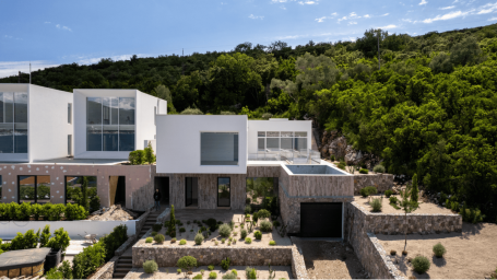 Modern Villa with Panoramic Sea View in Krašići, Montenegro