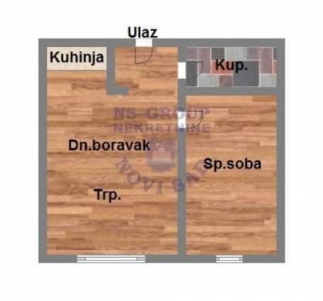 Jednoiposoban stan na Telepu, 31m1