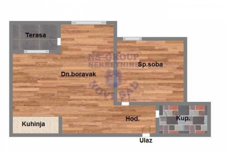 ~ Jednoiposoban stan na Bul. Pat. Pavla sa PDV-om ~