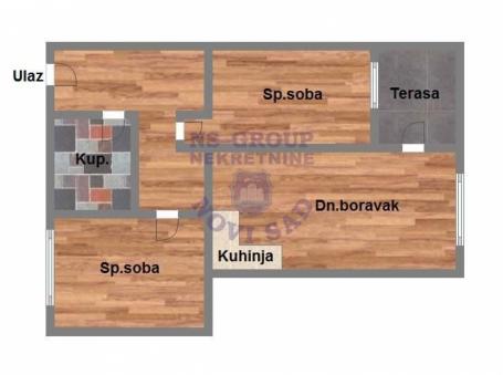 ~548154~Dvoiposoban stan u izgradnji-Telep!