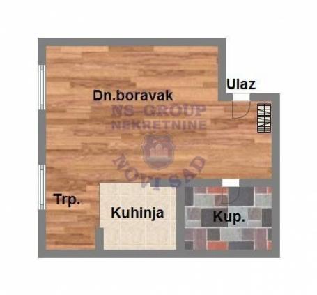 ~ Garsonjera sa PDV-om na Bul. Pat. Pavla ~ 544126 ~