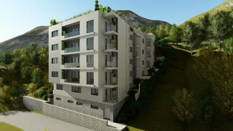Studio apartman 42. 02m2 u ekskluzivnom stambenom kompleksu sa panoramskim pogledom i krovnim bazeno