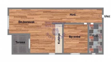 ~546184~Dvosoban stan u izgradnji-Somborska rampa!