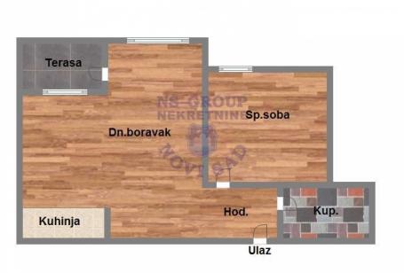 JEDNOIPOSOBAN BULEVAR PATRIJARHA PAVLA 103. 090e ~~ POVRAT PDV-A