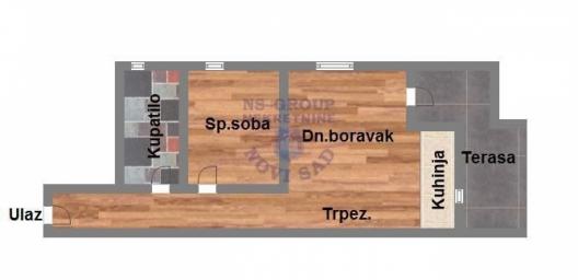 Izgradnja na Adicama-dvosoban stan od 46m2!