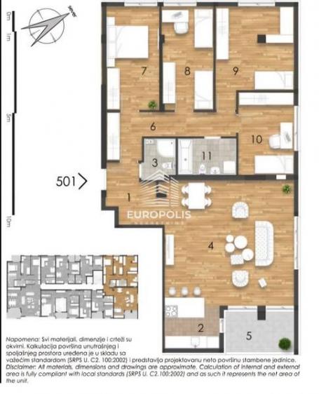 Specijalna ponuda, penthouse Novi Sad ID#7910