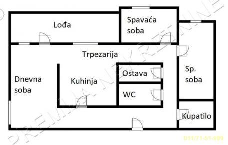 3. 0, Blok 22, Bulevar Zorana Đinđića, 74m2