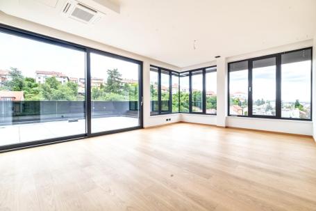 Zagreb, Srebrnjak, NOVOGRADNJA, luksuzan četverosoban penthouse NKP 140, 27 m2