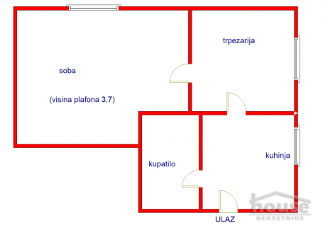 PETROVARADIN - GRADIĆ - 34.00 m2