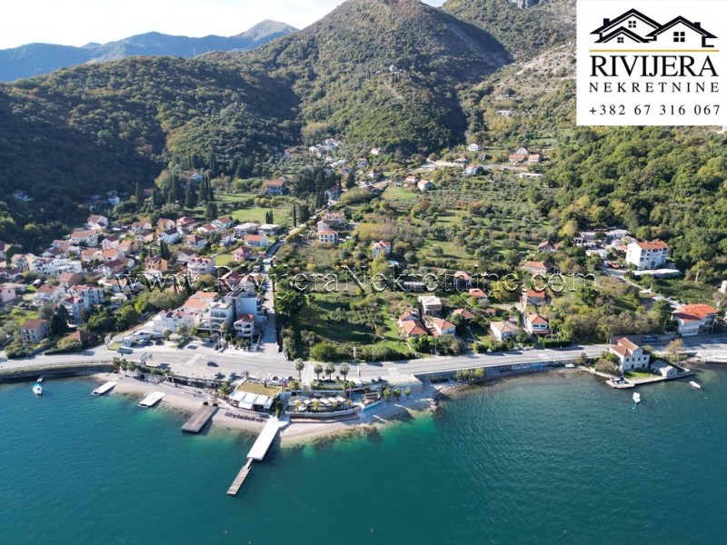 Urbanizovano zemljiste pogled na more Kamenari Herceg Novi