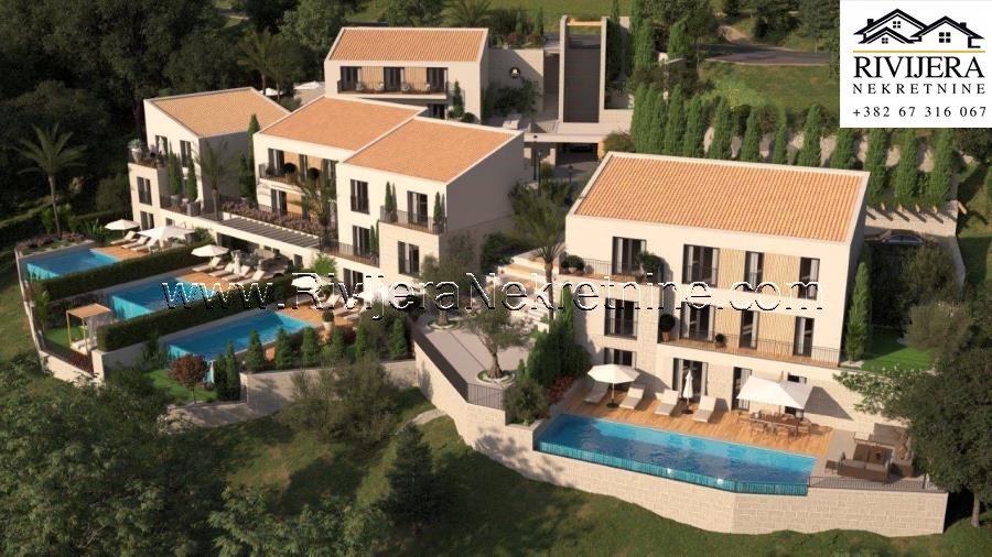 Na prodaju vila u jedinstvenom kompleksu autenticnog koncepta Budva
