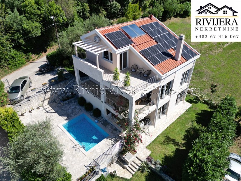 Luksuzna kuca sa pogledom na more Kumbor Herceg Novi