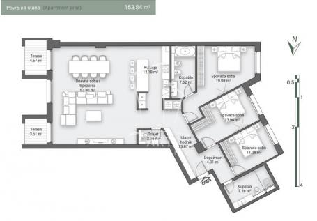 King's Circle Residence, luksuzna novogradnja ID#13010