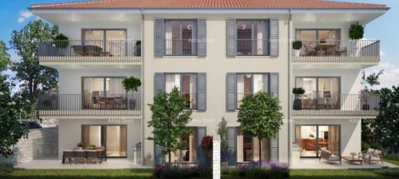 Građevinsko zemljište GRAĐEVINSKO ZEMLJIŠTE S DOZVOLOM ZA IZGRADNJU 6 LUKSUZNIH APARTMANA – KAŠTEL