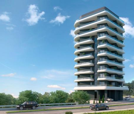 Jednosoban stan 67m2 sa pogledom na more, u novom ekskluzivnom kompleksu, na prvoj liniji mora, Beci