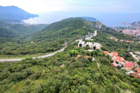 Urbanizovan plac 1485m2 Markovici, Budva