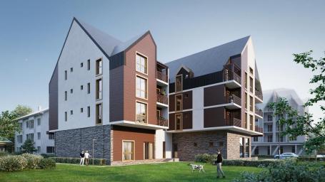 Jednosoban stan 50.50M2 u novom stambenom kompleksu u izgradnji, Kolasin