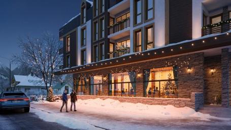 Jednosoban stan 46M2 u novom stambenom kompleksu u izgradnji, Kolasin