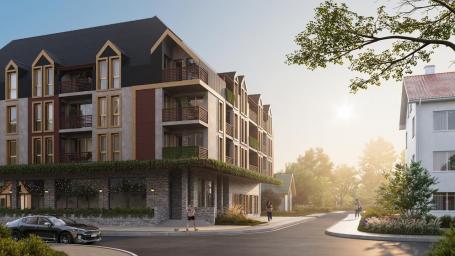 Studio apartman 31.45m2 u novom stambenom kompleksu u izgradnji, Kolasin